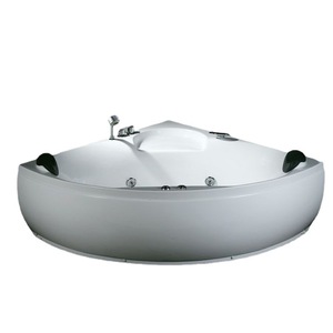Bañera <span class=keywords><strong>de</strong></span> hidromasaje triangular en forma <span class=keywords><strong>de</strong></span> abanico, <span class=keywords><strong>de</strong></span> acrílico, doble, para adultos, pequeña, para esquina <span class=keywords><strong>de</strong></span> apartamento, con temperatura constante, para uso doméstico. - Product Image 5