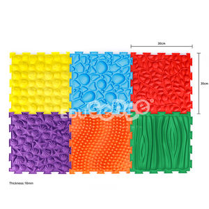 <span class=keywords><strong>Tapis</strong></span> <span class=keywords><strong>Sensoriel</strong></span> de Massage 1 Pièce avec Boîte Puzzle Orthopédique <span class=keywords><strong>Sensoriel</strong></span> pour Autisme <span class=keywords><strong>Tapis</strong></span> d'Acupression pour les Pieds Ensemble de Jouets Éducatifs pour Enfants - Product Image 2