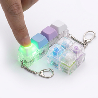 Wholesale Custom Various Styles Mechanical Switch Clicker Stress Relief Keyboard Fidget Keychain Toy