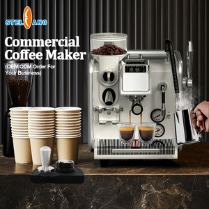Equipo de Catering Comercial, Innovadora Cafetera Espresso Automática Profesional con - Product Image 3