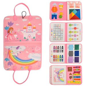 Mầm Non Đầu Học Tập Động Cơ Kỹ Năng Giáo Dục Montessori Cảm Thấy Hội Đồng Quản Trị Bận Rộn Cho Trẻ Mới Biết Đi Cảm Thấy Hội Đồng Quản Trị Bận Rộn Cho Bé - Product Image 3