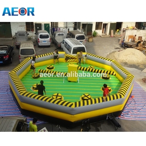 Inflatable WIPEOUT khóa học trở ngại Inflatable meltdown trò chơi xoay trở ngại Máy juegos inflables - Product Image 5