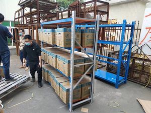 رفوف تخزين قابلة للتعديل للمرآب والمستودعات، أرفف معدنية فولاذية للتكديس - Product Image 3