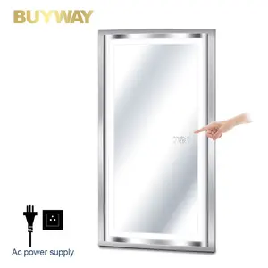 Professional Touch Screen Hollywood Style Led Make Up Light Mirror With Blue Tooth Speaker