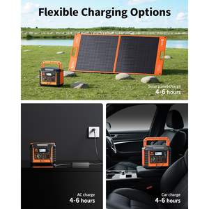 Générateur solaire portable EBL 300 110V/330W à onde sinusoïdale pure, avec protection contre les surtensions 600W, pour panneaux solaires AU/US/EU (non inclus) - Product Image 3