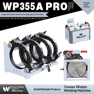 Máquina de soldadura a tope por fusión en caliente WP355A Pro, máquina de soldadura a tope por fusión en caliente para PE, máquina de soldadura a tope por fusión en caliente hidráulica - Product Image 1