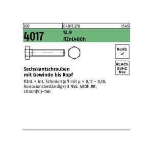 BUFAB Tornillo hexagonal ISO 4017 VG x12mm - Product Image 1