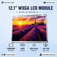 Tianma TM121JDSG10 12,1 Zoll WXGA TFT LCD-Anzeigemodul 1280x800 LVDS 450cd/m² 1000:1 SFT Industrielles LCD-Panel -20~70°C