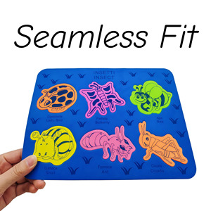 Rompecabezas de <span class=keywords><strong>Espuma</strong></span> EVA con Imágenes de Insectos Milagrosos: Mariquita, Hormiga, Abeja, Mariposa, Cigarra, Caracol, Regalo Educativo para Niños - Product Image 6