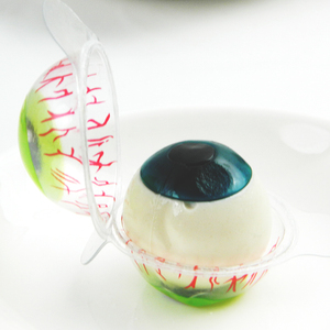 Promo Spesial Permen Jeli Halal 4DHalal Rasa Buah-buahan Mata Halloween Paket OME Grosir - Product Image 6