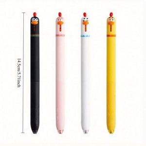 Stylo Gel Mignon en Forme de Poulet pour le Bureau et les Études – Séchage Rapide, Papeterie Essentielle, Amusant, Anti-Stress, Indispensable pour la Rentrée Scolaire - Product Image 2