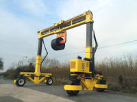 Grue mobile à poutre simple, grue mobile à pneus en caoutchouc de modèle MH, fabrication lourde