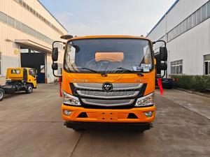 Camion de nettoyage de canalisations FOTON 10m³ avec moteur Cummins 156HP et cabine confortable pour le désagréement des fosses septiques communautaires et des petits réseaux municipaux - Product Image 3
