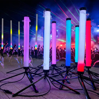 Matrice de lumière LED RVB adressable DMX512 extensible, 360° sans ombre, montage suspendu, indice de protection IP65, pour scène, club, concert, décoration