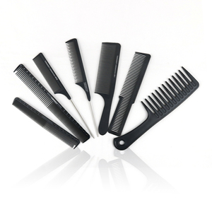 Peigne professionnel en acier inoxydable pour salon de coiffure, peigne à poux, peigne à queue de rat, brosse à cheveux en métal pour la coupe - Product Image 4