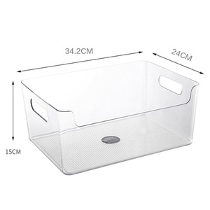 Acrylic Bins High-quality Acrylic Transparent Storage Box Bins Refrigerator Food Storage Container