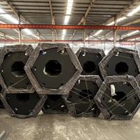 Poste de lámpara de carretera Solar Hexagonal cónica de alta calidad 6M 7m 7,5 m 9M 13m postes de luz de calle usados