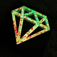 Lettres géantes en métal RGB pour une ambiance élégante, rehaussez votre mariage ou votre fête avec des enseignes électroniques accrocheuses
