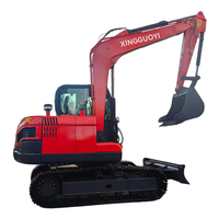 XGY DX/H Serie DH80 Schwerlast-Raupenbagger Mehrzweck-Hydraulikbagger 360° für Erzbergbau, Gesteinsbrechen & Grabenarbeiten