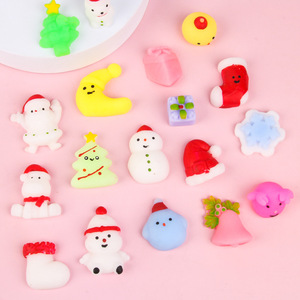 Mochi de Noël à presser en gros, jouets anti-stress Mochi Squishy de Noël - Product Image 1