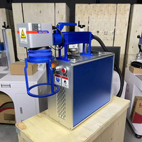 Máquina de Marcado Láser de Fibra Portátil Raycus / JPT / Max / IPG de 20W 30W 50W, Grabador Láser Portátil para Metal, Plástico y Logotipos
