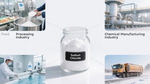 Industriequalität Lebensmittelqualität Natriumchlorid NaCl Salz CAS 7647-14-5 YiDa Marke 99% Reinheit Weißes Kristallpulver für die Landwirtschaft - Product Image 5