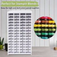 Organisateur de marqueurs pour 120 marqueurs, support de rangement pour marqueurs d'art 120 emplacements avec séparateur amovible, porte-stylos et crayons de bureau