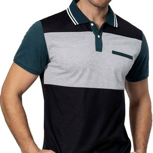 Polos de Hombre con Logotipo Bordado Personalizado de Alta Calidad, Estilo Urbano, Logotipo y Color Personalizados - Product Image 4