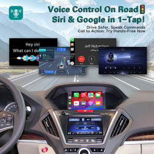 Mise à niveau de l'écran d'origine, CarPlay sans fil pour Acura MDX RDX TLX ILX RLX 2014-2018, navigation, <span class=keywords><strong>Android</strong></span> Auto, Mirror Link, AirPlay, voiture - Product Image 4