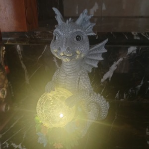 Lampe solaire d'extérieur Dragon DRD06 Décoration <span class=keywords><strong>de</strong></span> jardin extérieur Lampes LED en résine Artisanat - Product Image 3