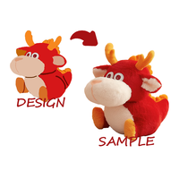 Fabricant de jouets en peluche de dessin animé personnalisé Peluche sur mesure sans quantité minimale de commande CE CPC ASTM