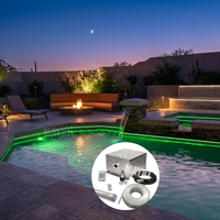 Illuminateur de piscine étanche à fibre optique, moteur de source lumineuse LED scintillante à fibre optique, éclairage étoilé pour piscine à fibre optique