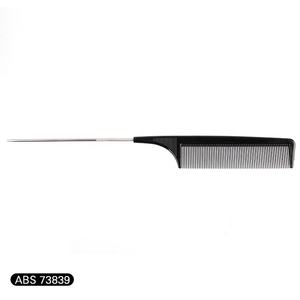 RTS vendeurs défense outils de coiffure Salon <span class=keywords><strong>barbier</strong></span> accessoires boutique noir plastique métal broche rat queue peigne - Product Image 5