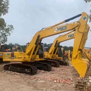 Excavatrice d'occasion Komatsu PC220LC 22 tonnes à faible nombre d'heures de fonctionnement |   Machine à chenilles d'origine japonaise pour l'exploitation minière et la construction - Product Image 2