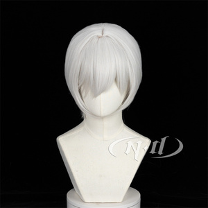 เอ็นดี โทโมเอะคอสเพลย์วิกผมอะนิเมะคามิซามะ คิสผมสีขาวเงินสีน้ำตาลอ่อน 130% ความหนาแน่นทนความร้อนฮาโลวีนคอมมิคคอนคอเซอร์ - Product Image 2