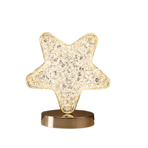 Model 004 Moon-shaped LED Modern Night Light Gold USB Recharge 2W Touch Dimming Three Color <strong>Changing</strong> Night Lights/<strong>Table</strong> Lamp - Product Image 1