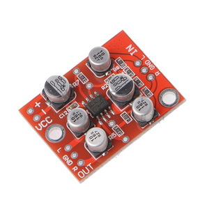 บอร์ดขยายสัญญาณเสียงแบบยึดพื้นผิว5V-15V สำหรับโครงการเสียง AD828โมดูลตัวจ่ายไฟแบบเดี่ยว - Product Image 2