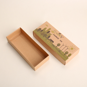 Bán buôn sang trọng handmade Kraft Giấy gói hộp cho Thanh xà phòng nến tùy chỉnh thiết kế với dập nổi in ấn xử lý - Product Image 1