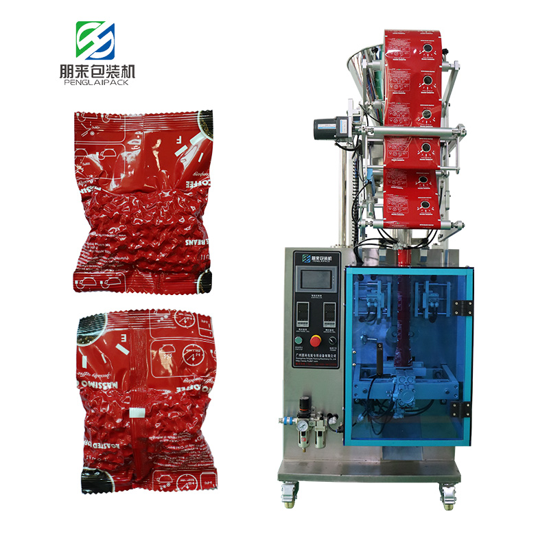 Coffee Bean Grains Food Vacuum Sealer Packaging Machine Cashew Nut Automatic Continuous Vacuum Granule Filling Packing Machine