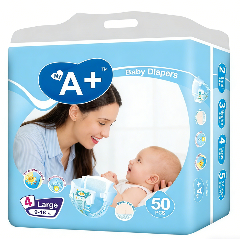 Free Sample Expandable Disposable Baby Diaper