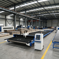 CORAL CRL-14032AD Máquina de Corte Láser de Fibra de Gran Formato de 30000W para Rieles de Suelo, Cortadora CNC de Metal de Alta Resistencia con PLT