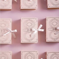 Boîte cadeau personnalisée avec logo, boîte d'emballage en carton fermée, boîte d'emballage de luxe pour chocolat, biscuits, desserts, aliments