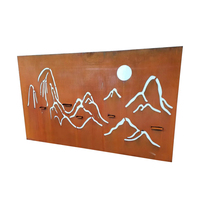 Plaque d'acier Corten résistante aux intempéries de 20mm d'épaisseur pour décoration murale extérieure Prix compétitif par kg