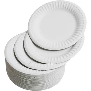 Plato de Papel Desechable de 16 cm al por Mayor de Vietnam, Plato Redondo de Papel de Grado Alimenticio para Fiestas, Restaurantes y Comida para Llevar, Personalizado OEM ODM - Product Image 2