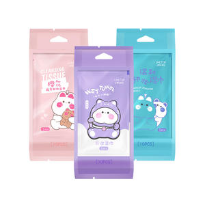 LMLTOP Lingettes démaquillantes 10 pièces en tissu non tissé, douces et délicates, pour peaux sensibles - Product Image 5