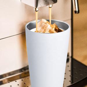 <span class=keywords><strong>Taza</strong></span> de acero inoxidable con aislamiento al vacío, vaso térmico de café, personalizado, azul, con logotipo personalizado, 12 oz - Product Image 6