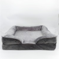 Coussin en éponge pour animaux de compagnie, rembourrage amovible, lavable, respirant, chaud, universel quatre saisons, lit-canapé pour chat, sans assemblage