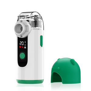 Atomizer kabut tinggi portabel bepergian, <span class=keywords><strong>Nebulizer</strong></span> genggam untuk batuk dan asma <span class=keywords><strong>Nebulizer</strong></span> jaring dengan tampilan Digital - Product Image 3