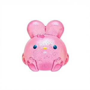Juguete Sensorial de Gelatina de Conejito Adorable, Transparente con Purpurina, Bola Antiestrés Aromática, Regalo Coleccionable para Venta Minorista - Product Image 5
