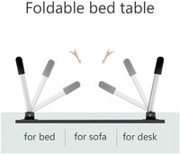Table pliable ergonomique pour ordinateur Portable, support pour Notebook